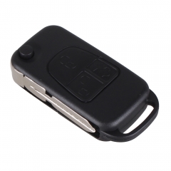 CS002012 Flip Folding 3 Button Remote Flip Folding Key Shell Fob For Mercedes Benz ML C S Class ML320 C230 ML430 key Case Cover