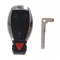 CS002027 Replacement 3+1 4 Buttons Smart Remote Car Key Shell Case Fob For MERCEDES BENZ KEY FOB 4 BUTTON Keyless Entry