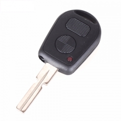 CS006010 Remote Fob Case Replacement Car Key Shell 2 Buttons Key Case Cover Protection Fob For BMW E38 E39 E36 Z3 Interior Styling