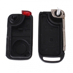 CS002025 Car Style 2 Button Flip Folding Key Shell Case Entry Remote Key Cover Replacement for Mercedes Benz A C E S