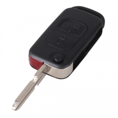 CS002025 Car Style 2 Button Flip Folding Key Shell Case Entry Remote Key Cover R...