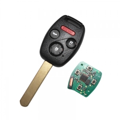 CN003056 Remote Key Fob 3+1 Button 313.8MHz ID46 Chip for 2008-2012 Honda CRV Ac...