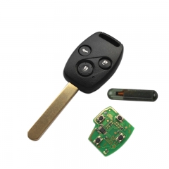 CN003044 2003-2007 Honda Remote Key 3 Button and Chip Separate ID48(433MHZ) Fit ...