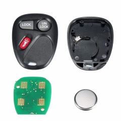 CN014017 Chevrolet 2+1 button Remote control (315Mhz FCC IDKOBLEAR1XT )