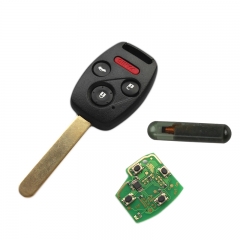 CN003005 2003-2007 Honda Remote Key 3+1 Button and Chip Separate ID8E 315 MHZ fit ACCORD FIT CIVIC ODYSSEY