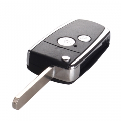 CS003014 Modified Flip Folding 2 Buttons Remote Black Flip Key Shell For Honda CIVIC CRV JAZZ ACCORD ODYSSEY