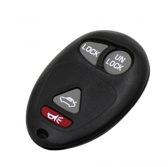 CS013003 4 (3+1) Buttons New Remote Car Key Shell Case Fob For GMChevyBuick Rend...