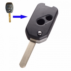 CS003021 CS003013 Car Style Modified 2 Buttons Modified Flip Folding Remote Key ...