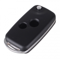 CS003015 Modified Refit 2 Buttons Holes Replacement Flip Car Key Shell Blank Remote Fob Case Cover For Honda Accord