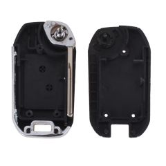 CS009005 For Peugeot 307 107 207 407 Modified Remote Entry Key Fob Shell Case 2 Buttons Flip Folding