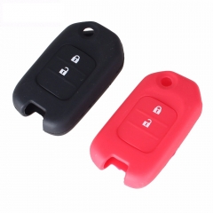 CS003031 Silicone Car Key Cover Case For Honda Accord 9 Jade 2 Buttons Folding Car key Protector Case