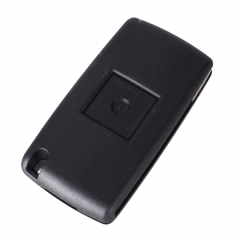 CS009027 3 Button Remote Flip Folding Key Shell Case Fob For Peugeot 407 307 607 CE0523 Blank Without Groove Key Cover Case