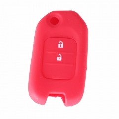 CS003031 Silicone Car Key Cover Case For Honda Accord 9 Jade 2 Buttons Folding Car key Protector Case