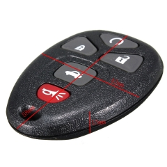 CN013011 Buick 5 Button remote key 315MHz GML 22733524 ID KOBGT04A