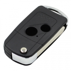 CS003007 2 Button Remote Flip Folding Key Shell Case Cover For Honda CRV Fit Accord Civic