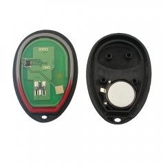 CN013003 Remote Keyless Entry Key Fob Shell For BUICK Transmitte Clicker Control Alarm 10335582-88 9364556-4575 L2C0007T