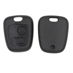 CS009031 2 Button Remote Key FOB CASE For Peugeot 107 207 307 407 406 806 Citroen C1 C2 C3 C4 C5