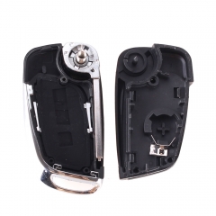 CS009028 3 Buttons Flip Folding Remote Key Shell Case VA2 Blade Fob For Peugeot CE0536 Refit Car Key