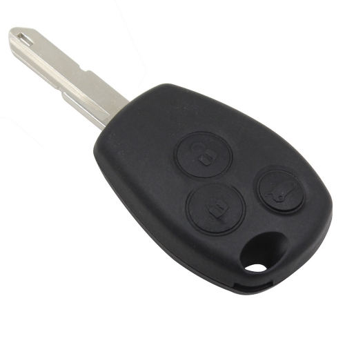 CS010021 Remote Key Shell Case Cover 3 button for Renault Duster Logan Fluence Clio Vivaro Master Traffic Kangoo Megane laguna