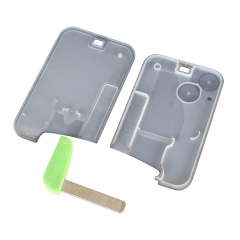 CS010010 New Replacement 2 Button Remote Key Card Shell Case Smart Card Key Case For RENAULT Laguna