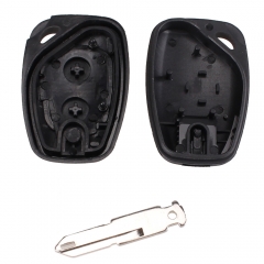 CS010013 Remote Car Key Case Empty Key Shell Replacement 2 Button For Renault TrafficMasterVivaroMovanoKangoo Car Keys