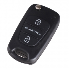 CS020004 Replacement Flip Folding Key Shell fit for HYUNDAI Elantra Key Fob 3 Buttons Key Case For Car Key