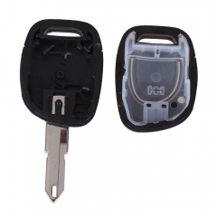 CS010002 New 1 Button Uncut Blade Remote Car Key Shell For Renault Twingo Clio Kangoo Master NO Chip Keyless Entry Fob Case