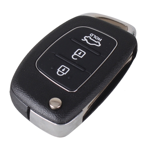 CS020009 3 Buttons Flip Folding Remote Key Shell Fob Key Case For Hyundai Mistra ix35 ix45 Series 2 Verna With LOGO