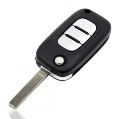 CS010018 NEW 3 Buttons Remote Flip Key Shell For Renault Clio Kangoo Modus Megan...
