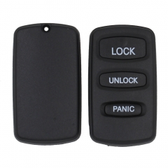 CS011013 3 Buttons Blank Remote Key Shell Case Cover Fob For Mitsubishi Lancer Outlander Endeavor Eclipse Galant Diamante Montero