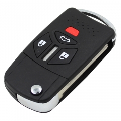 CS011014 Folding Flip Remote Key Shell Case fob Key For Mitsubishi Galant Eclipse Endeavor Outlander 4 Buttons Right Blade