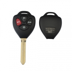 CN007009 Toyota Camry 4 button Remote Key(USA) 314.4MHz,4D-67 Chip HYQ12BBY