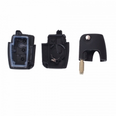 CS018009 Replacement 3 Buttons Flip Folding Remote Key Shell For FORD Focus Mondeo Key Case With logo