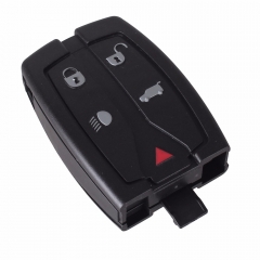 CS004010 Replacement 5 Button Remote Key Shell Uncut Blade Fob Case Fit For Land Rover Freelander 2 3