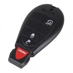 CS015011 3+1 4 button Replacement car Key Shell Blank case for Chrysler Jeep Commander Grand Chero Smart Remote Key Fob
