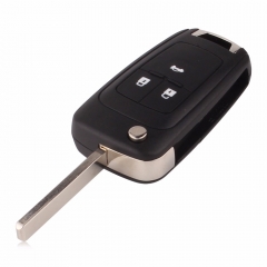 CS014004 Flip Folding Key Shell For Chevrolet Cruze Remote Key Case Keyless Fob ...