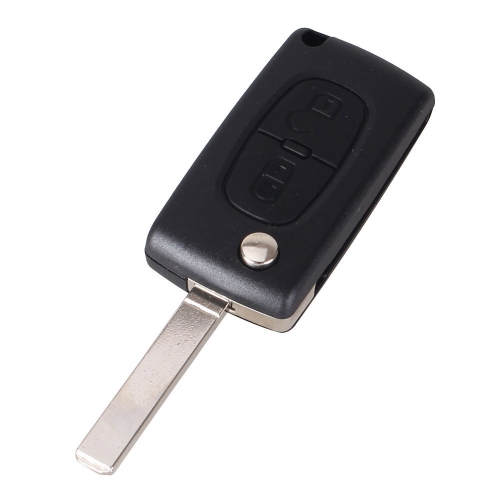 CS016014 Replacement 2 Button For CITROEN C2 C3 C4 C5 C6 CE0536 Remote Flip Folding Key Shell Case With LOGO