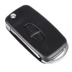 CS011008 Modified Flip Folding Remote Key Shell Case For Mitsubishi Grandis Outlander With Uncut Blank Blade 2 Buttons