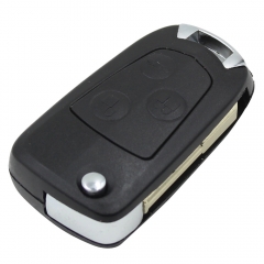 CS018010 Uncut Modify Flip Folding Remote Key Shell Case Cover for FordFocusMondeo Switchblade 3 Buttons