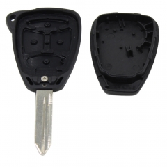 CS015017 4 Button Remote Key Fob Case Shell With Keychain For Chrysler 300 Aspen...