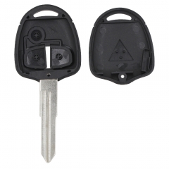 CS011012 Replacement 3 Buttons Car Key Remote Case Fob Cover Shell Blank on Right Blade For Mitsubishi with MIT8 blade Pajero