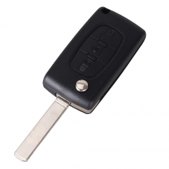 CS016017 CS016016 Remote Entry Key Fob Flip Folding Shell Case 3 Buttons Fob For CITROEN C2 C3 C4 C5 C6 C8 CE0523