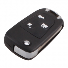 CS018011 3 Buttons Remote Folding Key Flip Shell Case Uncut Blank Fob For Ford Focus Mondeo