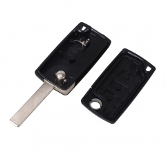 CS016021 3 Button Remote Flip Folding Key Shell Case Fob For CITROEN C2 C3 C4 C5 C6 PICASSO CE0536 HU83