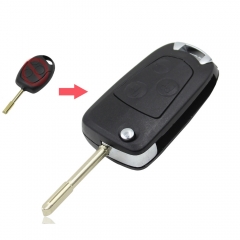 CS018010 Uncut Modify Flip Folding Remote Key Shell Case Cover for FordFocusMond...