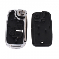 CS011008 Modified Flip Folding Remote Key Shell Case For Mitsubishi Grandis Outlander With Uncut Blank Blade 2 Buttons