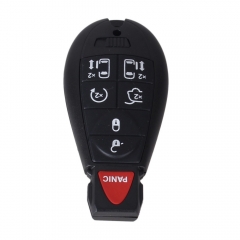 CS015024 For Jeep Smart Remote key For Chrysler Town For Dodge 6+1Panic 7 Button With Uncut Blade Remote Key Shell Case Fob