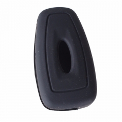 CS018002 Silicone Cover Fit For FORD Focus Mondeo Fiesta Flip Remote Key Case 3 Button Hollowed