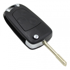 CS018010 Uncut Modify Flip Folding Remote Key Shell Case Cover for FordFocusMondeo Switchblade 3 Buttons