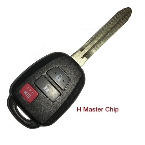 CN007101 Toyota Remote Key 2+1 Button 314Mhz H Chip FCCID HYQ12BDM